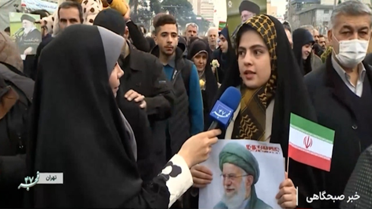 طعم نخستین حضور در میان موج جمعیت ۲۲ بهمن + فیلم