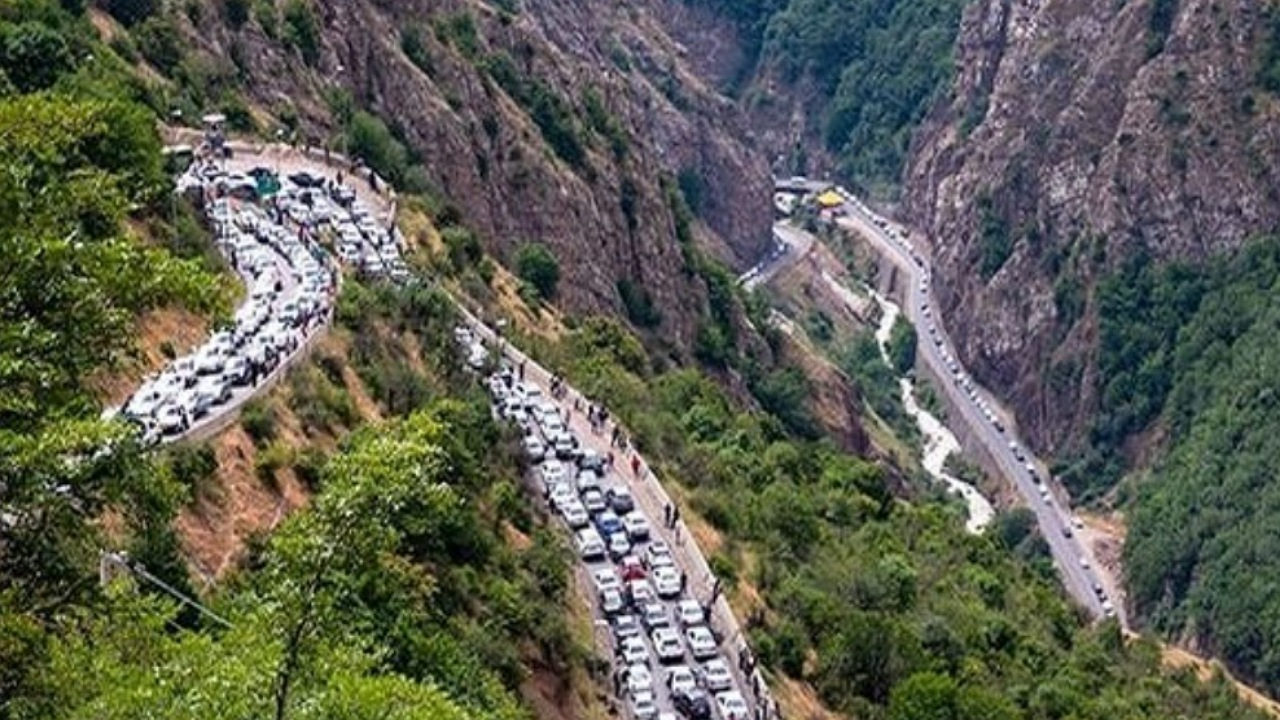 جاده چالوس بعد از ۷ روز از شمال به تهران یکطرفه میشود