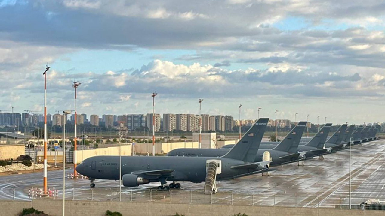 ۹ تانکر سوخت‌رسان آمریکایی به فرودگاه بن گوریون رسیدند