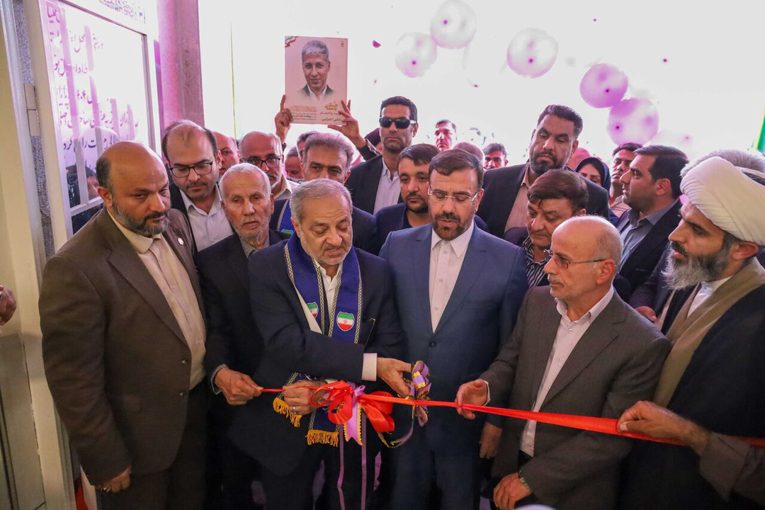 افتتاح آموزشگاه ۶ کلاسه لامرد با حضور وزیر آموزشوپرورش