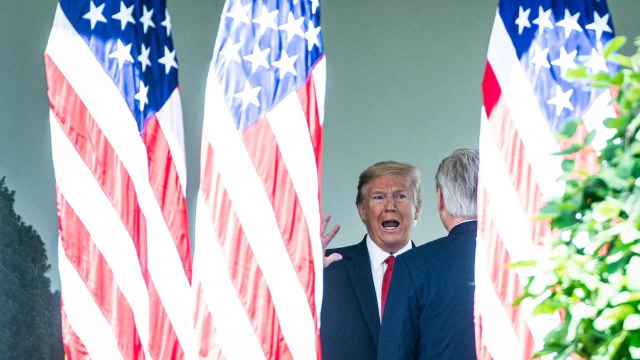 ترامپ عامل شکاف و دوقطبی در جامعه آمریکا + فیلم