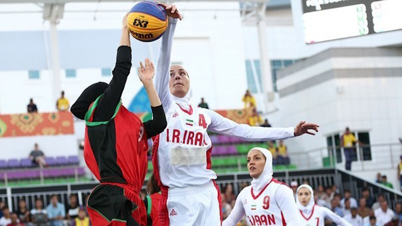برتری بسکتبال ۳ نفره ایران مقابل مصر