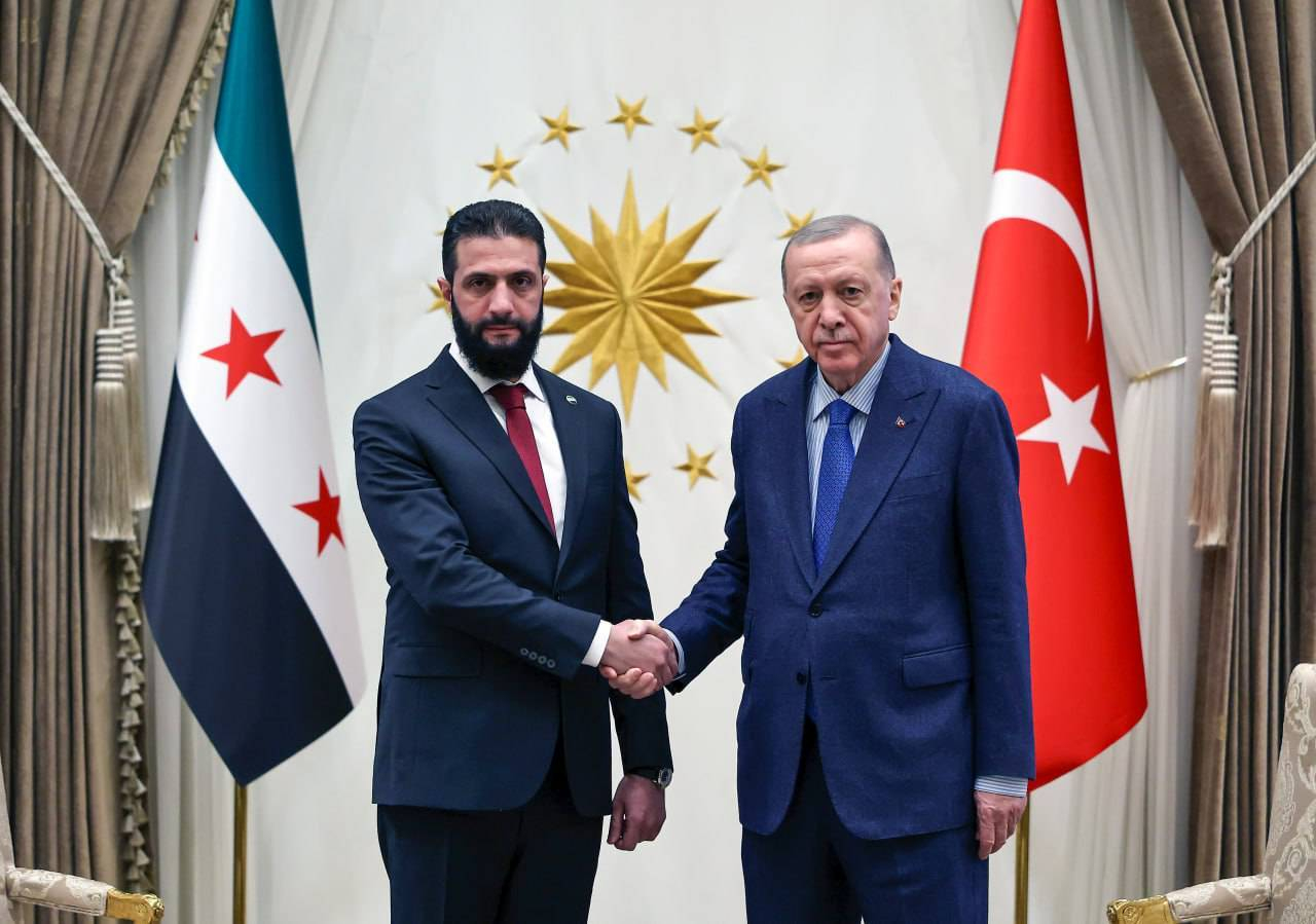 دیدار اردوغان و الجولانی در استانبول