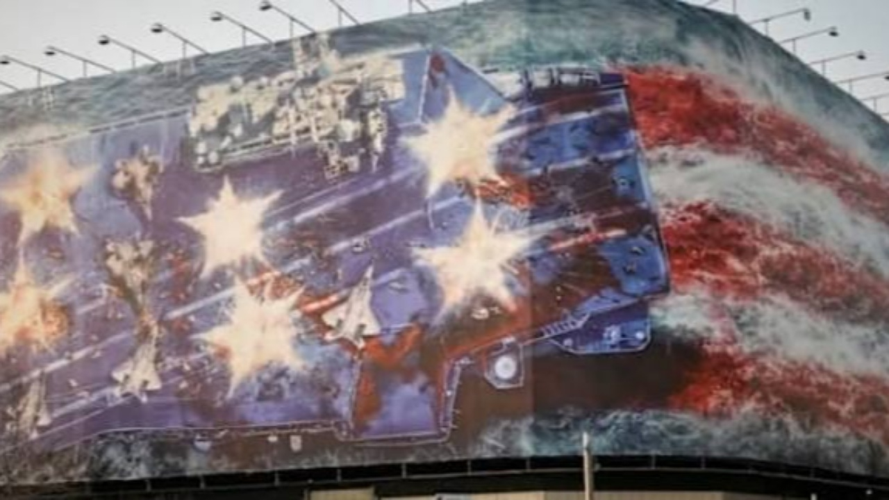 صدها موشک و پهپاد ایرانی سپر دفاعی ناوهای آمریکا را می‌شکند! + فیلم