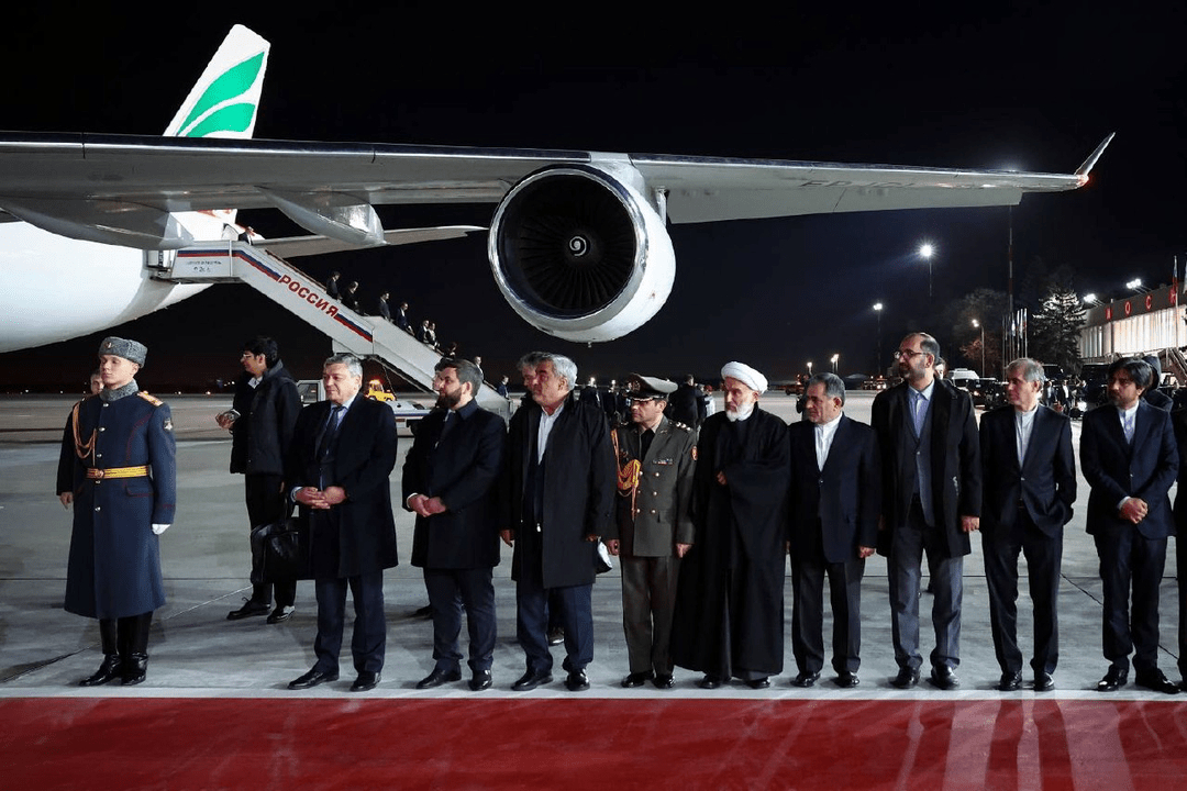 گزارش تصویری ورود رئیسجمهور به روسیه