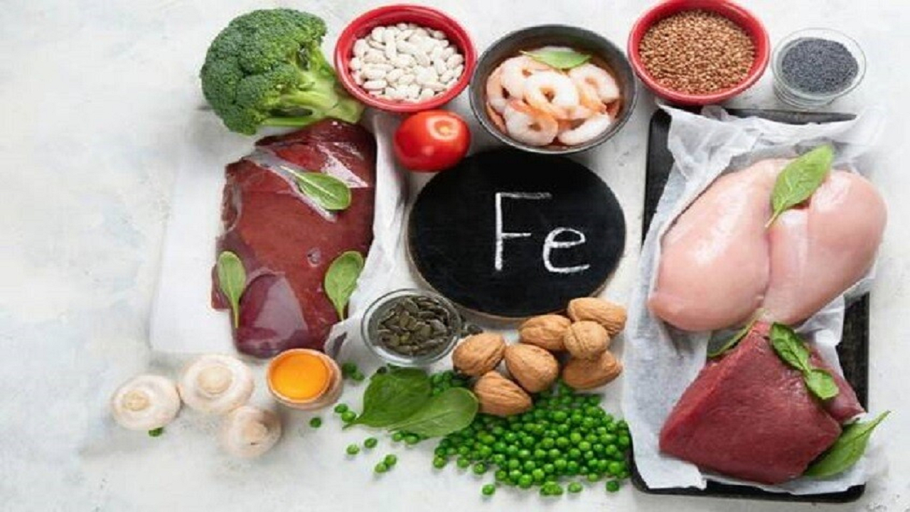 علائم کمبود آهن و غذاهای غنی از آن