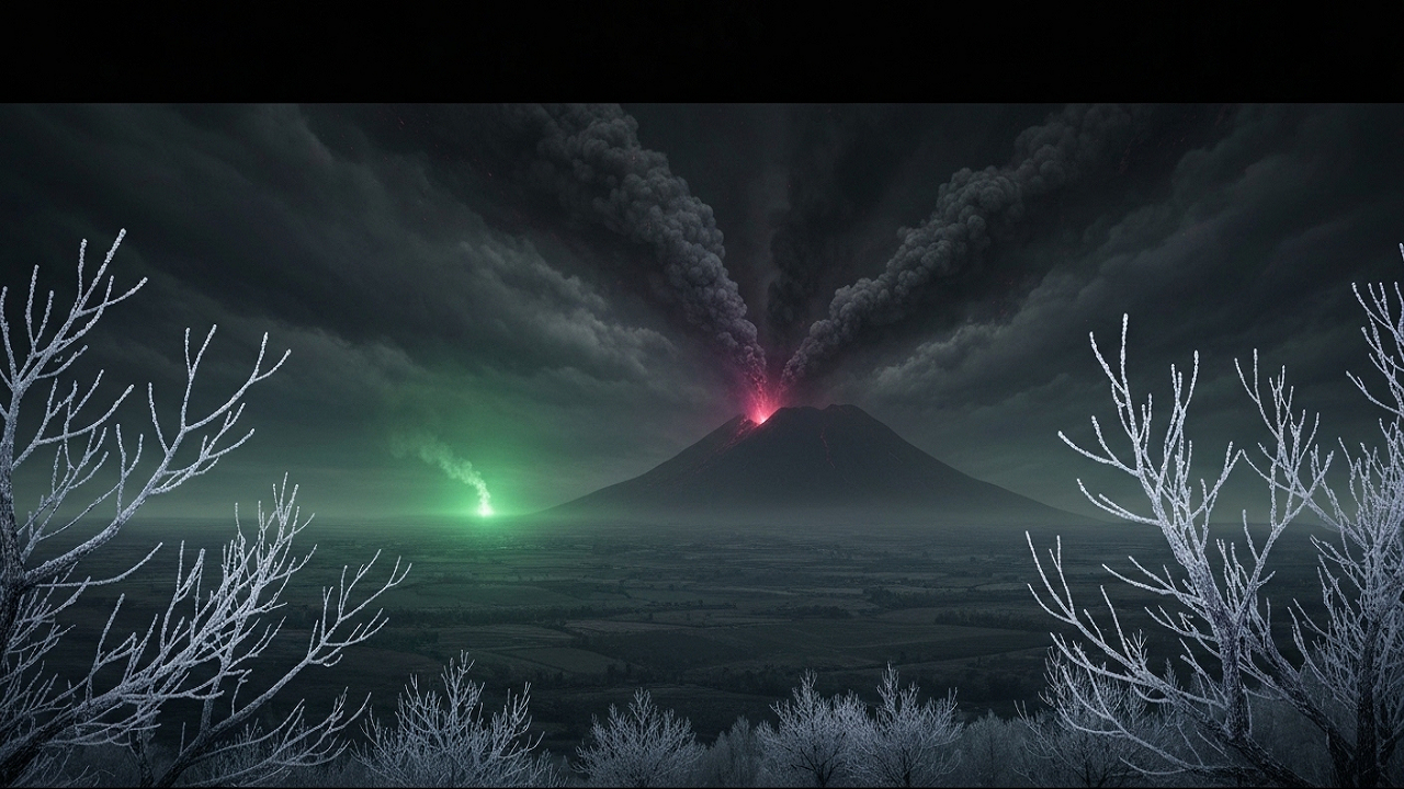 فوران آتشفشان؛ جرقهای که آتش «مرگ سیاه» را در اروپا شعلهور کرد