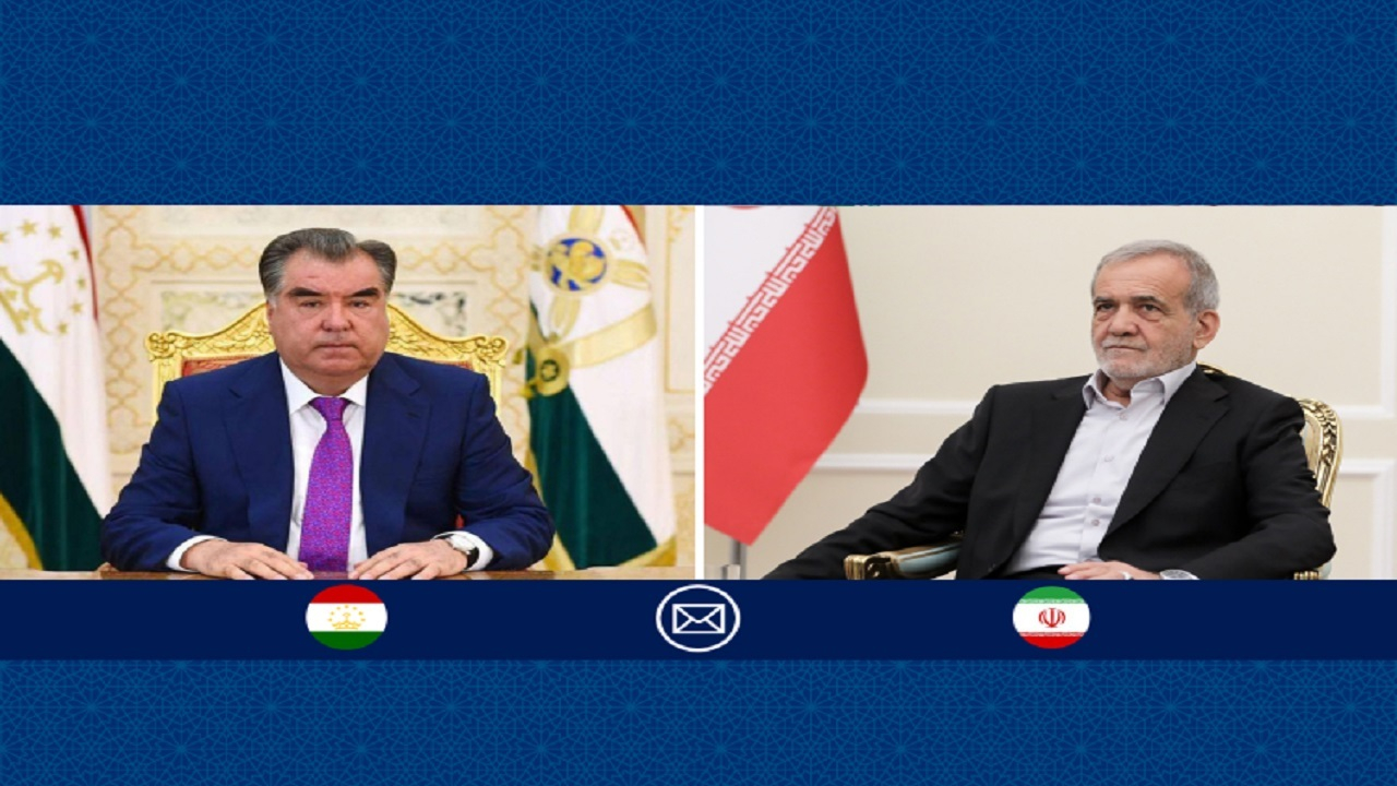 پزشکیان فرا رسیدن سالگرد استقلال تاجیکستان را تبریک گفت