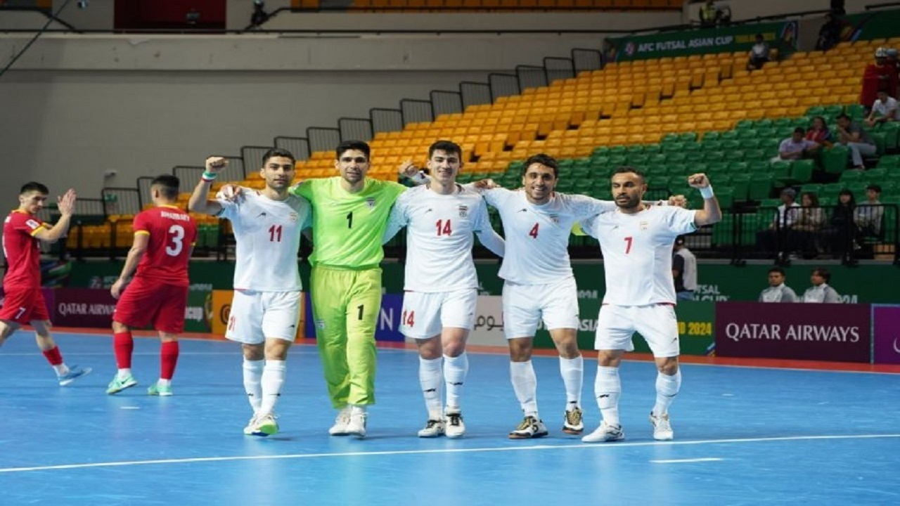 ایران ۶ - ۱ قرقیزستان/ صعود ایران به جام جهانی فوتسال و نیمه نهایی جام ملت‌های آسیا