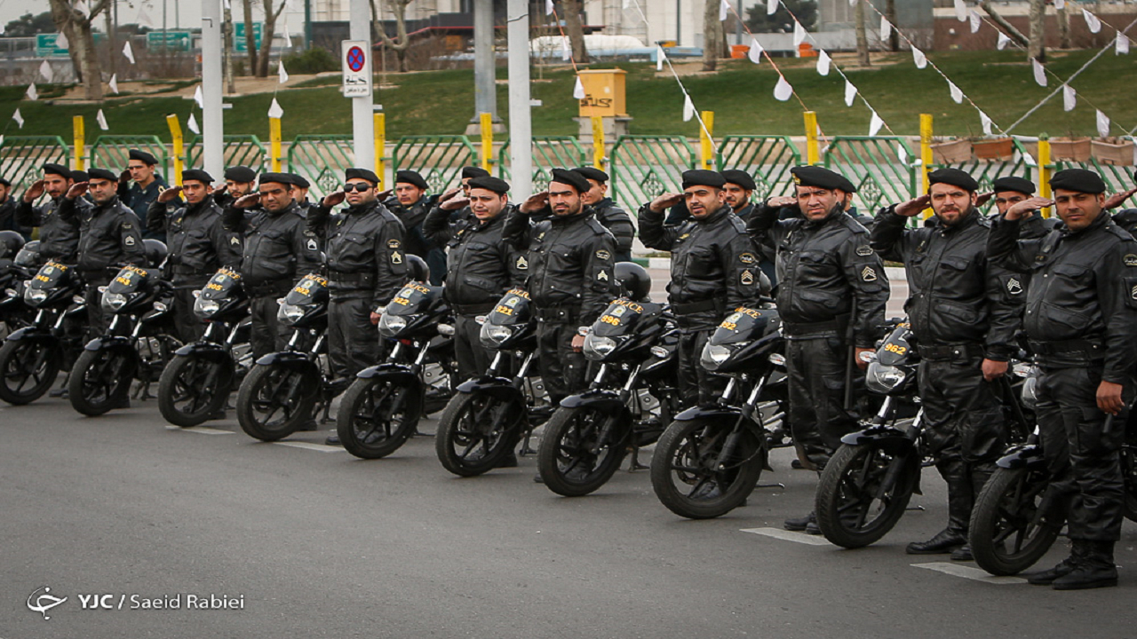 رزمایش اقتدار نوروزی پلیس در تهران برگزار شد