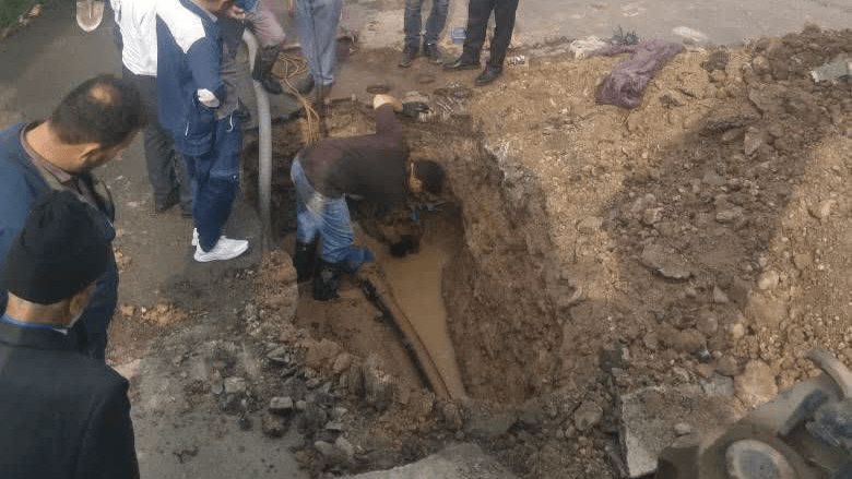 مشکل افت فشار آب شهر نیر رفع شد