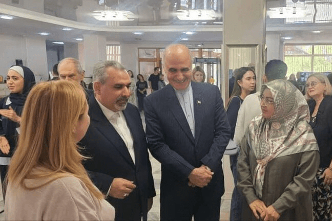 افتتاح نمایشگاه کتاب و فرهنگ ایران در آستراخان