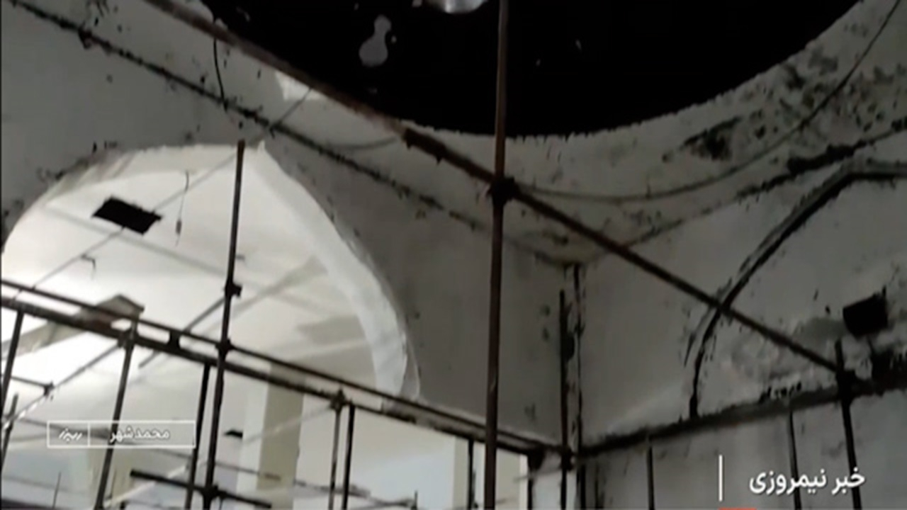 بازسازی مسجد جامع محمدشهر + فیلم