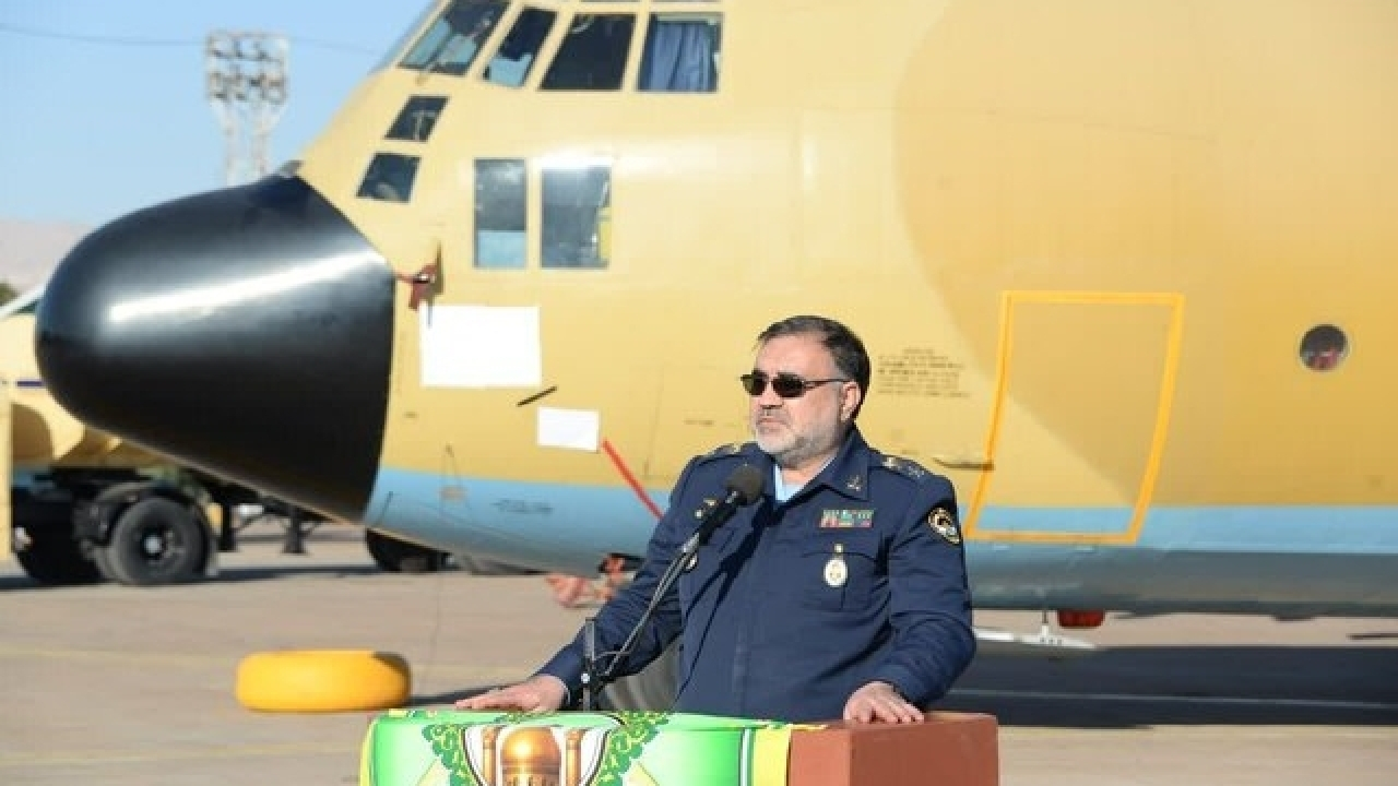 بازدید فرمانده نیروی هوایی ارتش از پایگاه هوایی شهید حسینی