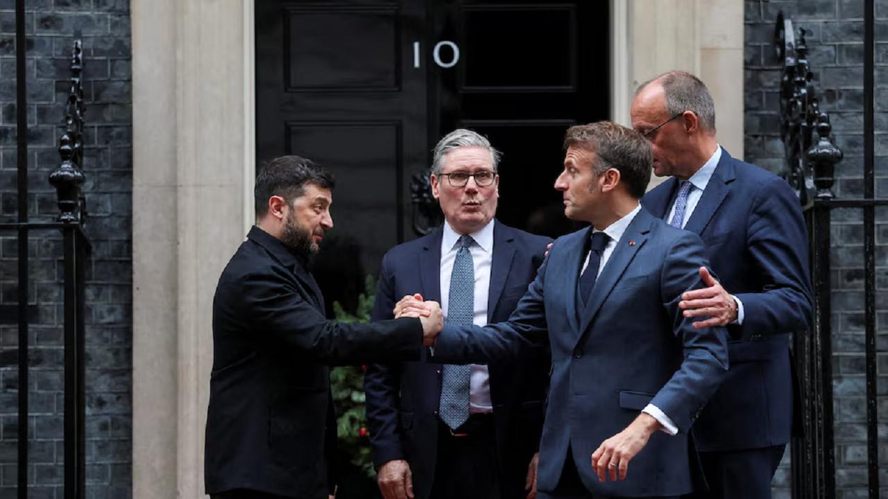 دیدار رهبران اروپایی و زلنسکی در زمانی «حیاتی» برای اوکراین