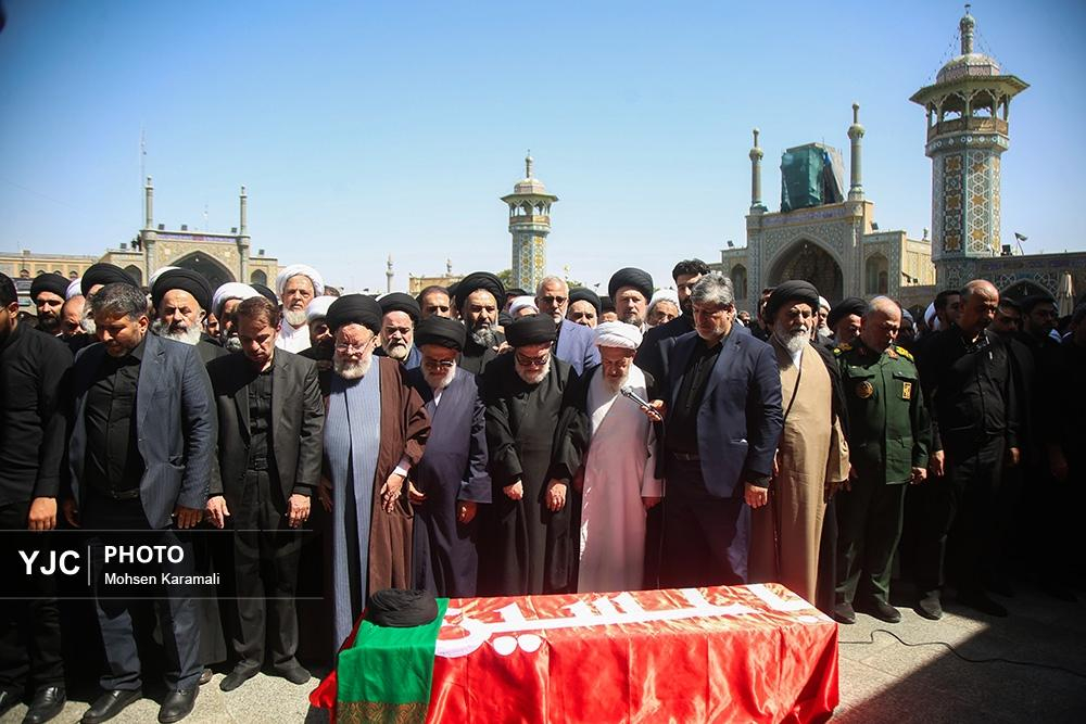 مراسم تشییع و خاکسپاری مرجع عالیقدر، آیت‌الله شبیری زنجانی