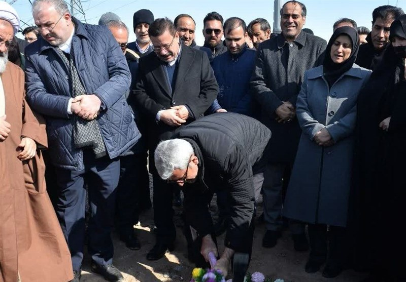 بزرگراه شهید «مالک رحمتی» در مراغه کلنگ‌زنی شد