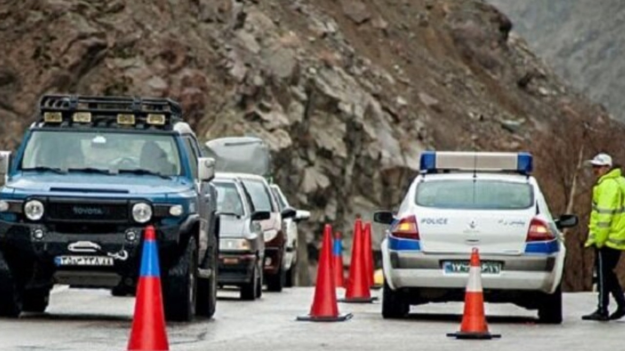 مسدود شدن موقت محور کرج چالوس تا ۱۸ اسفند