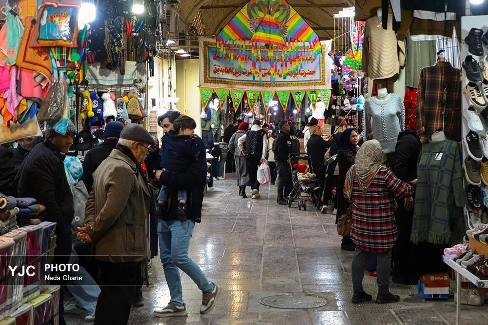 حال و هوای بازار بزرگ اصفهان