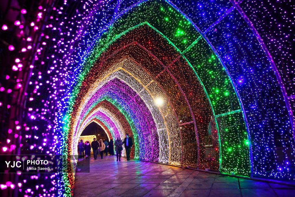 جشنواره نور در یلدای ایرانی