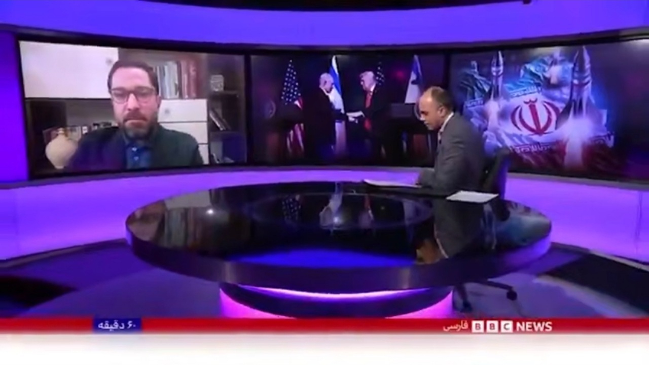 پاسخ‌های قاطع تحلیلگر وطن‌پرست به شبکه انگلیسی + فیلم