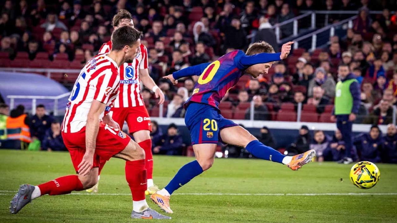 بارسلونا ۳ - ۱ اتلتیکو مادرید/ آبی از همشهری برای رئالی‌ها گرم نشد+ فیلم