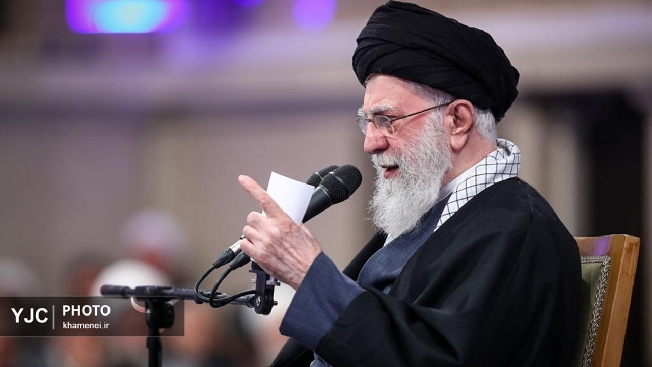 مسئله آمریکا و ایران در کلام رهبر معظم انقلاب + فیلم