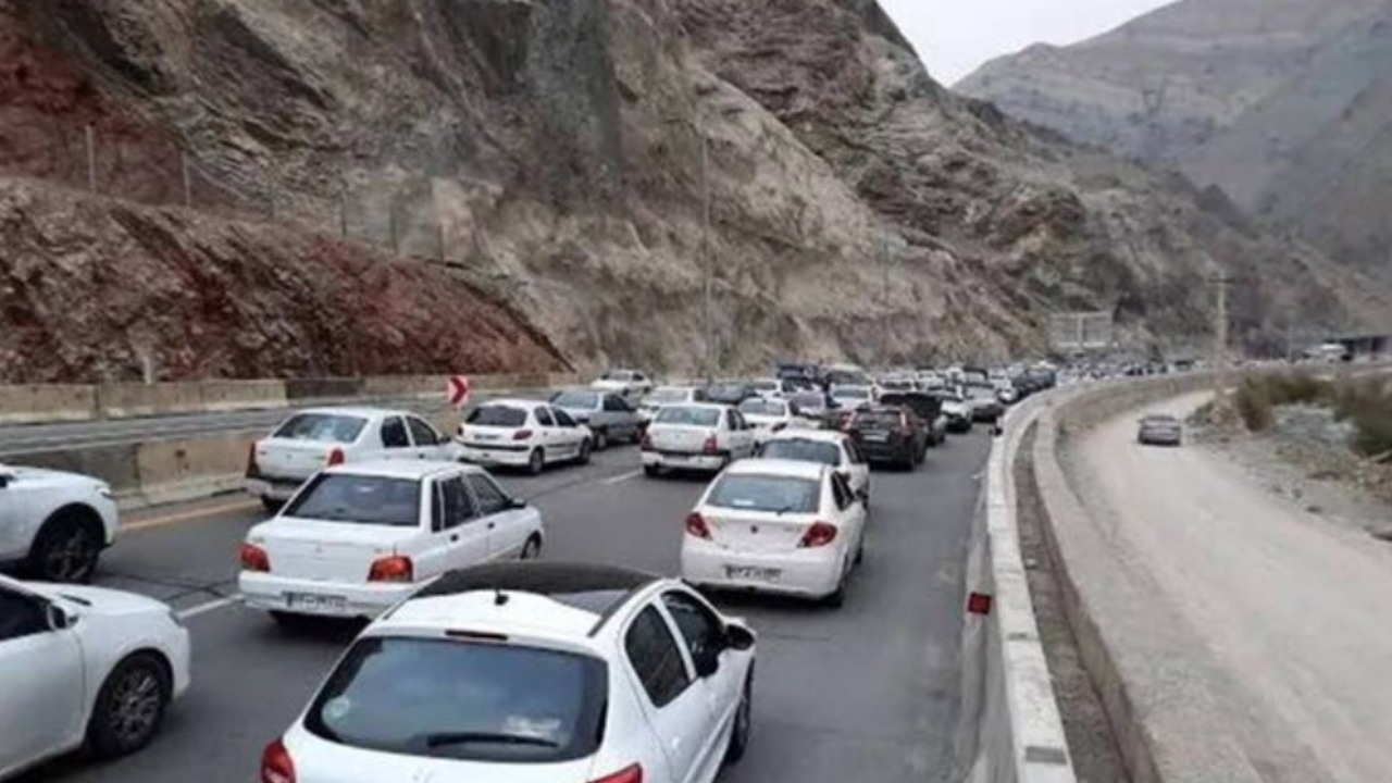 ترافیک نیمهسنگین در محورهای مواصلاتی تهران