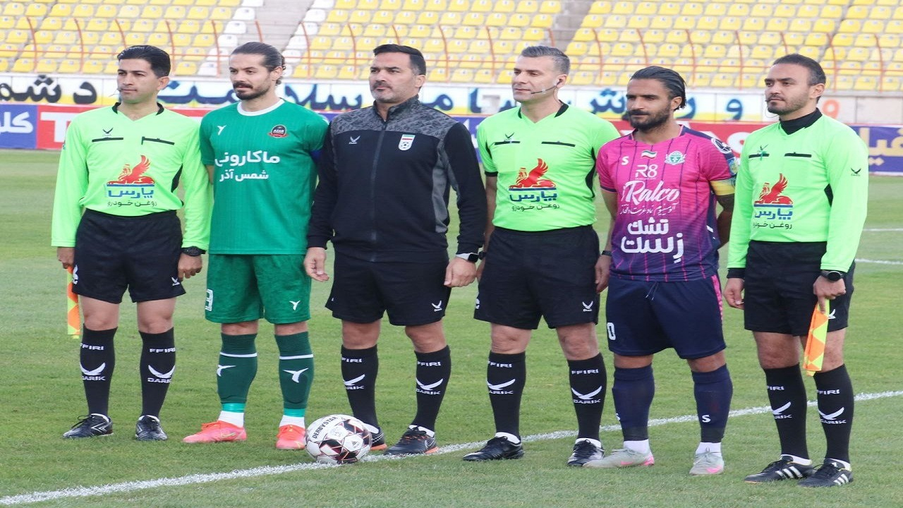 تساوی بدون گل شمس آذر مقابل آلومینیوم اراک + فیلم