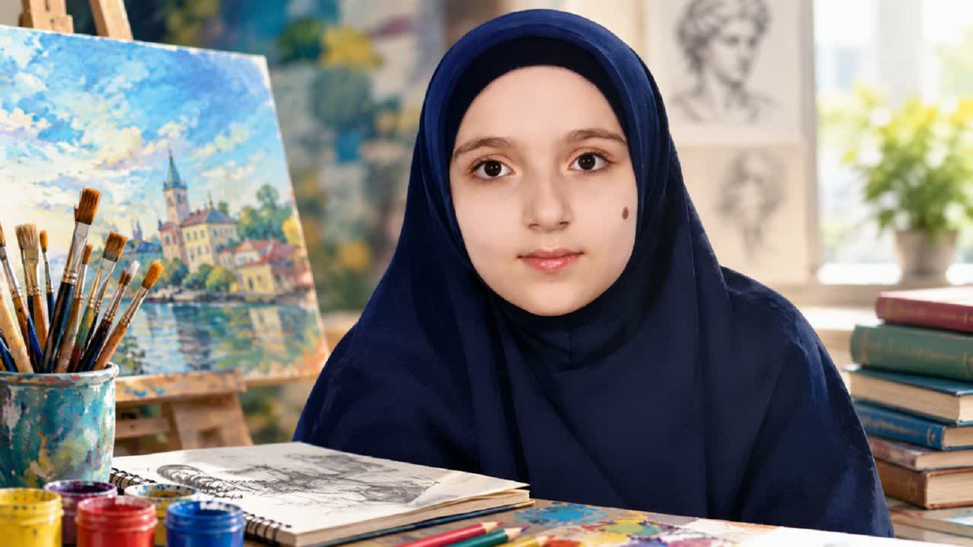 نفر نهم کنکور رؤیایش را با رنگ‌ها دنبال کرد!