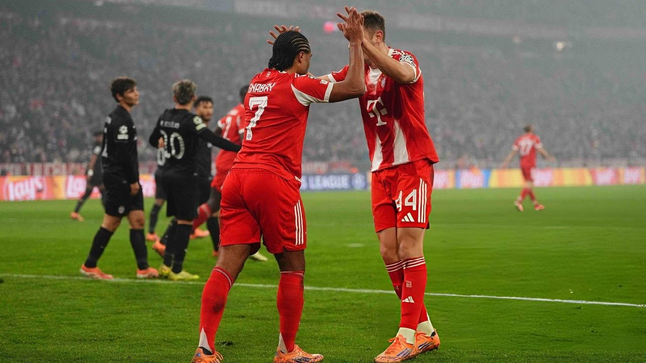 بایرن مونیخ ۳ - ۱ اسپورتینگ لیسبون/ کامبک شاگردان کمپانی در آلیانز + فیلم