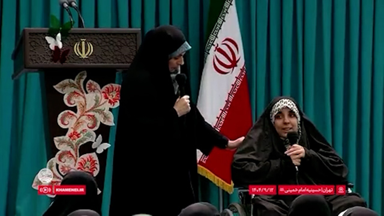 مهمان ویژه حسینیه امام خمینی (ره) چه گفت؟ + فیلم