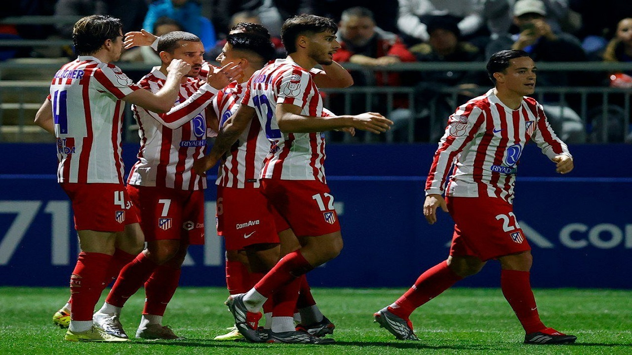 صعود سخت اتلتیکو مادرید به یک هشتم نهایی کوپا دل ری