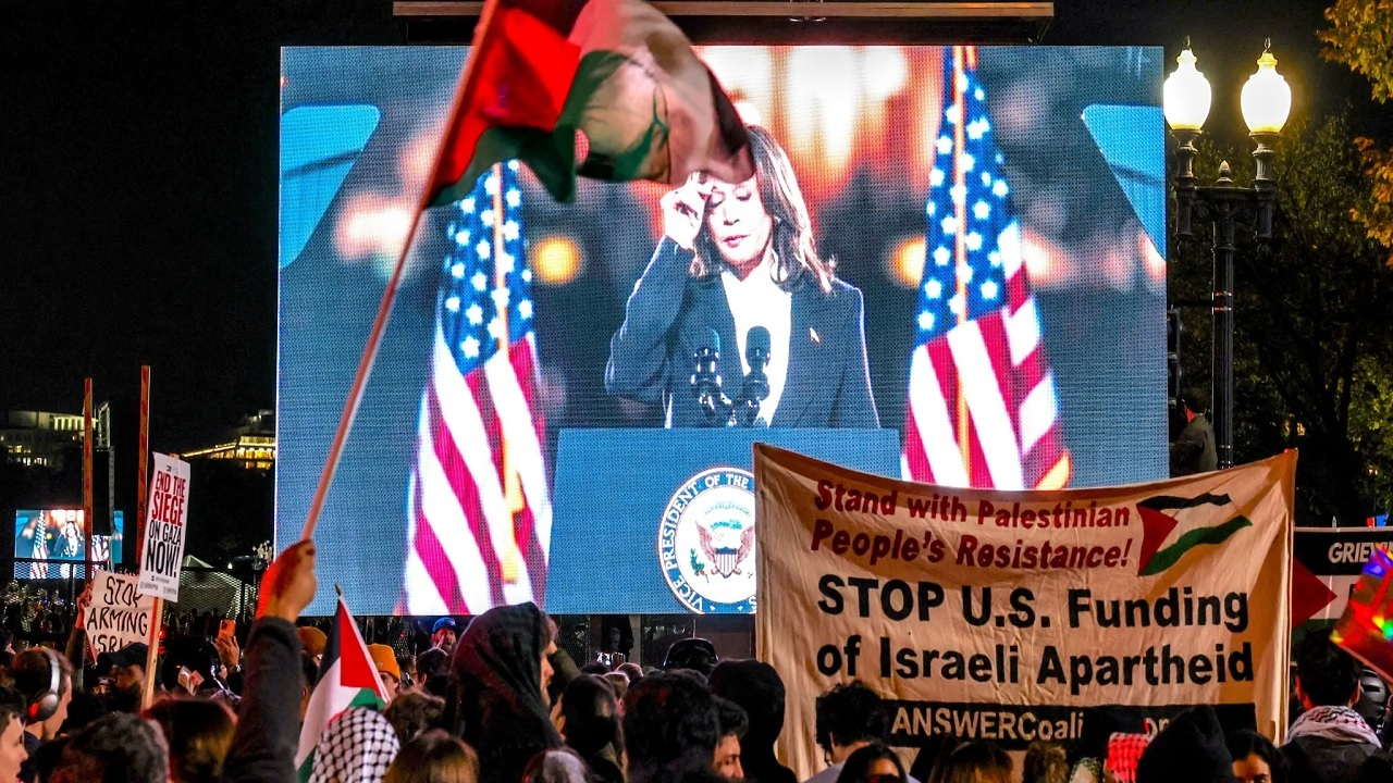 «غزه» عامل اصلی ریزش آرای کامالا هریس در انتخابات ۲۰۲۴