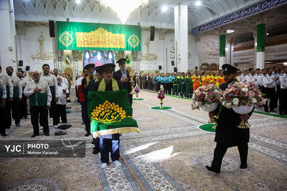 آیین خطبه خوانی خادمان حرم حضرت فاطمه معصومه(س)