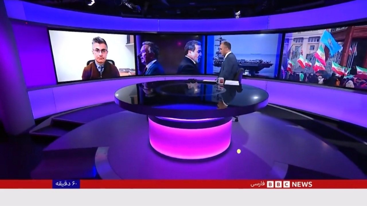 پاسخ قاطع تحلیلگر نظامی به القای مجری بیبیسی درباره ناتوانی ایران در غرقکردن ناوهای آمریکایی! + فیلم