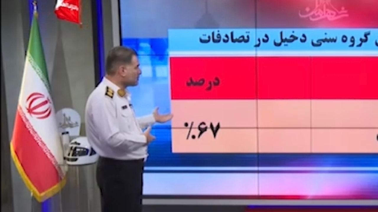 بیشترین گروه سنی دخیل در تصادفات + فیلم