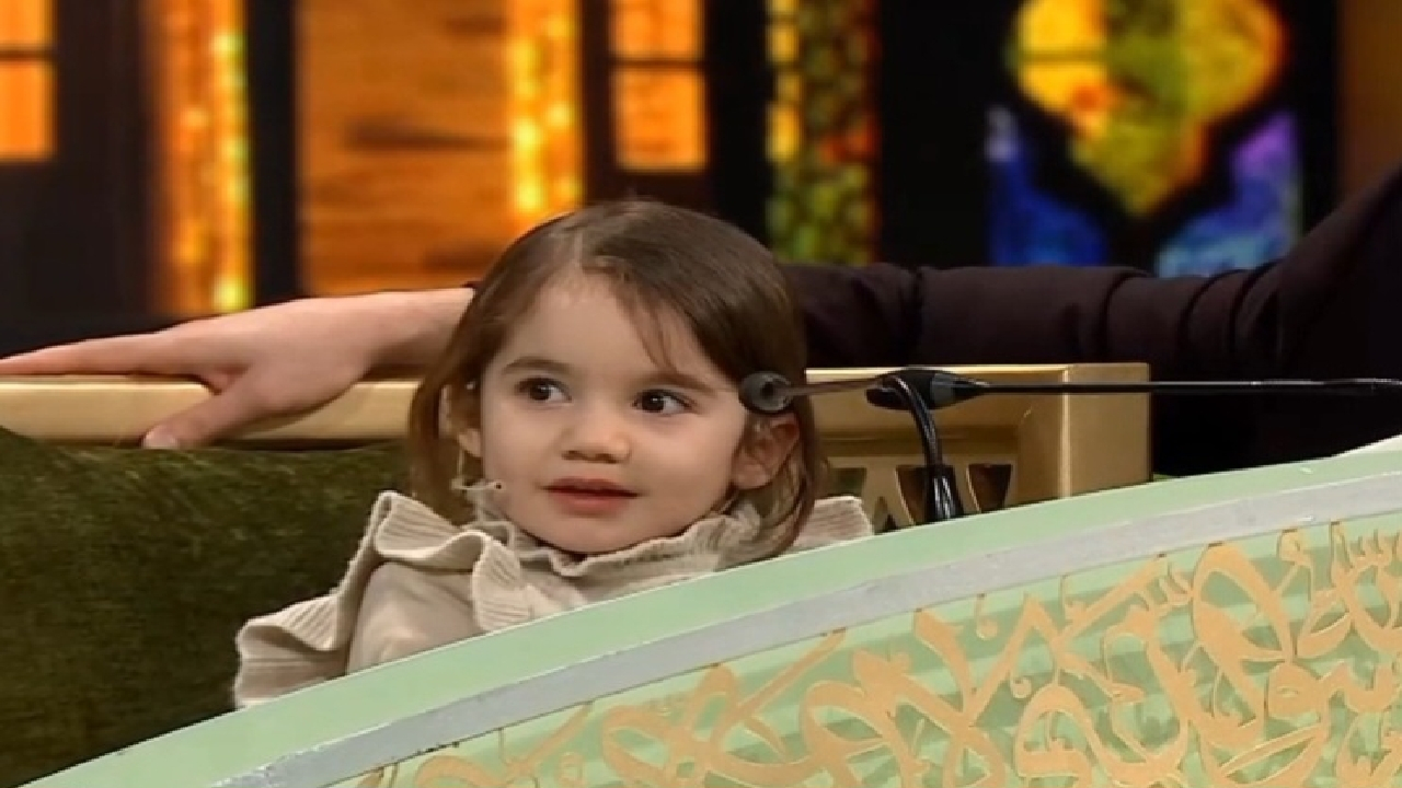 شگفتی قرآنی یک دختر ۴ ساله + فیلم