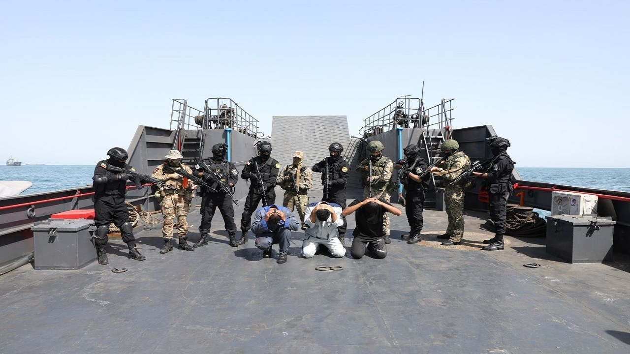 تمرین آزادسازی کشتی ربوده شده در رزمایش مرکب دریایی نیرو‌های دریایی ایران و فدراسیون روسیه