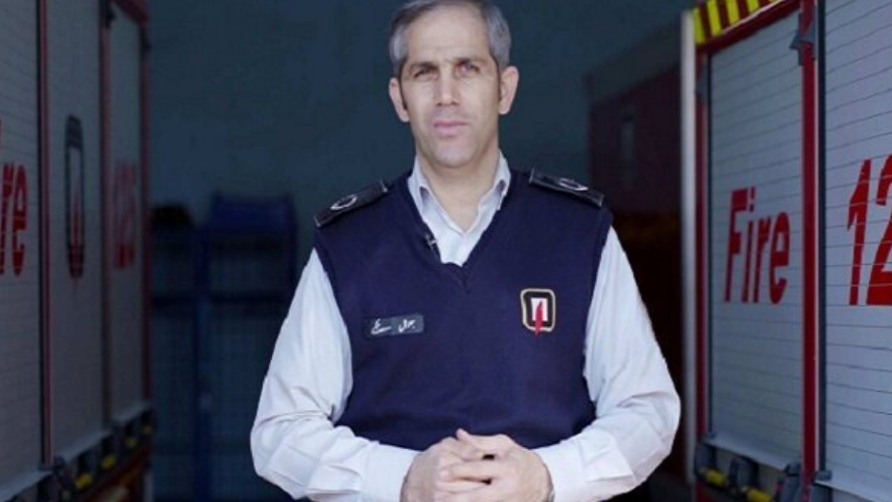 حریق یک برج مسکونی در خیابان اردستانی تهران