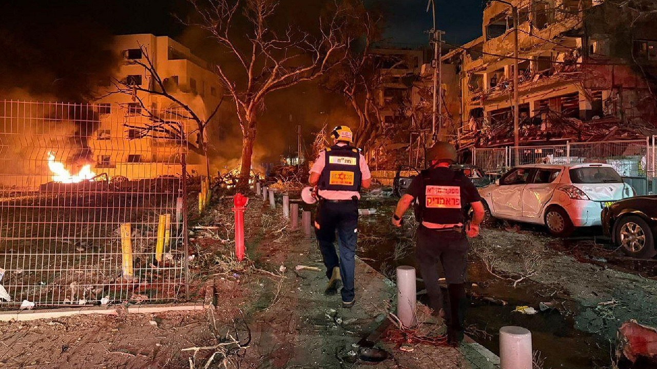صهیونیست‌ها امروز هم با غرش موشک‌های ایران از خواب بیدار شدند