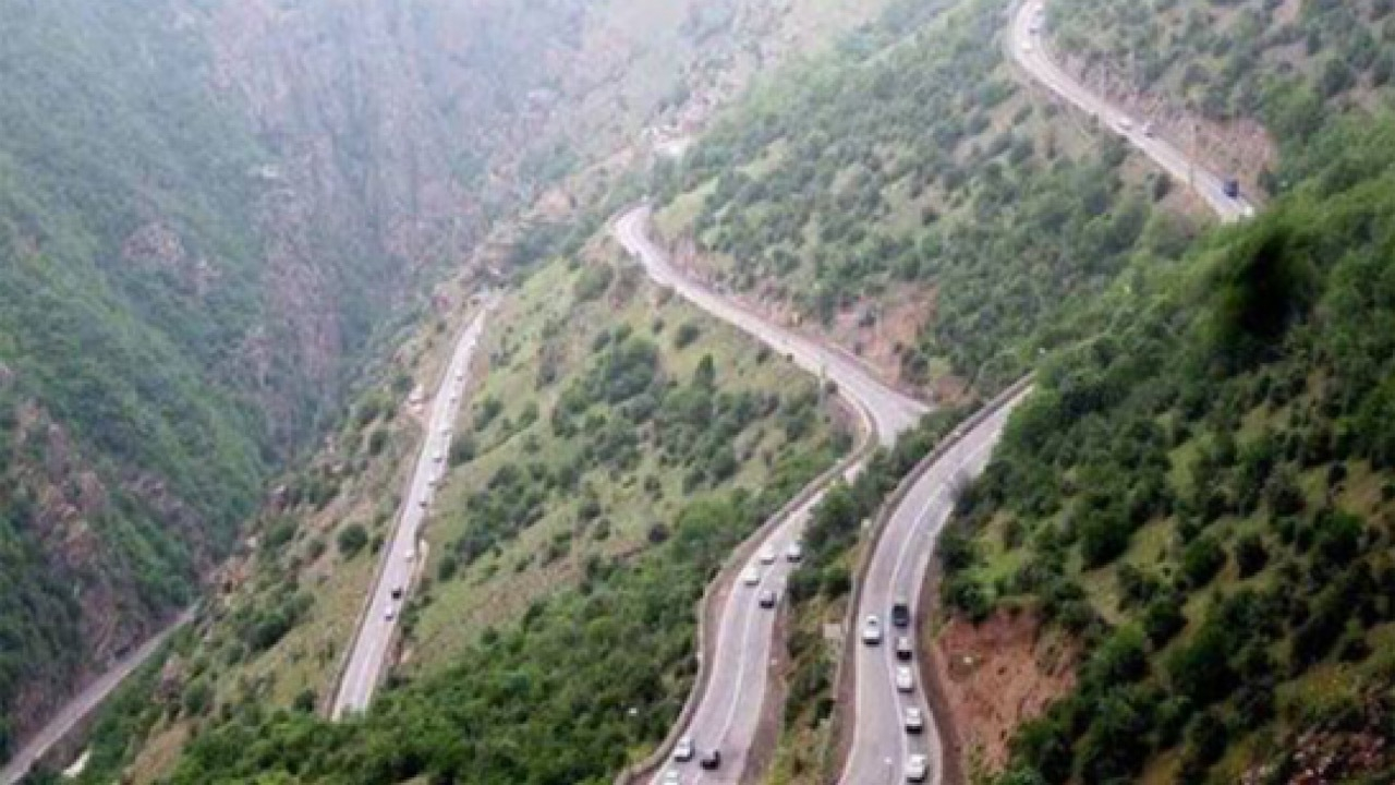 جاده چالوس یکطرفه می‌شود