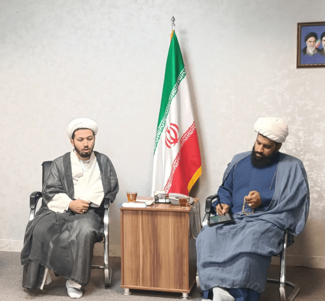 دیدار رئیس اداره تبلیغات اسلامی شهرستان رباط کریم با امام جمعه جدید شهر نصیرشهر