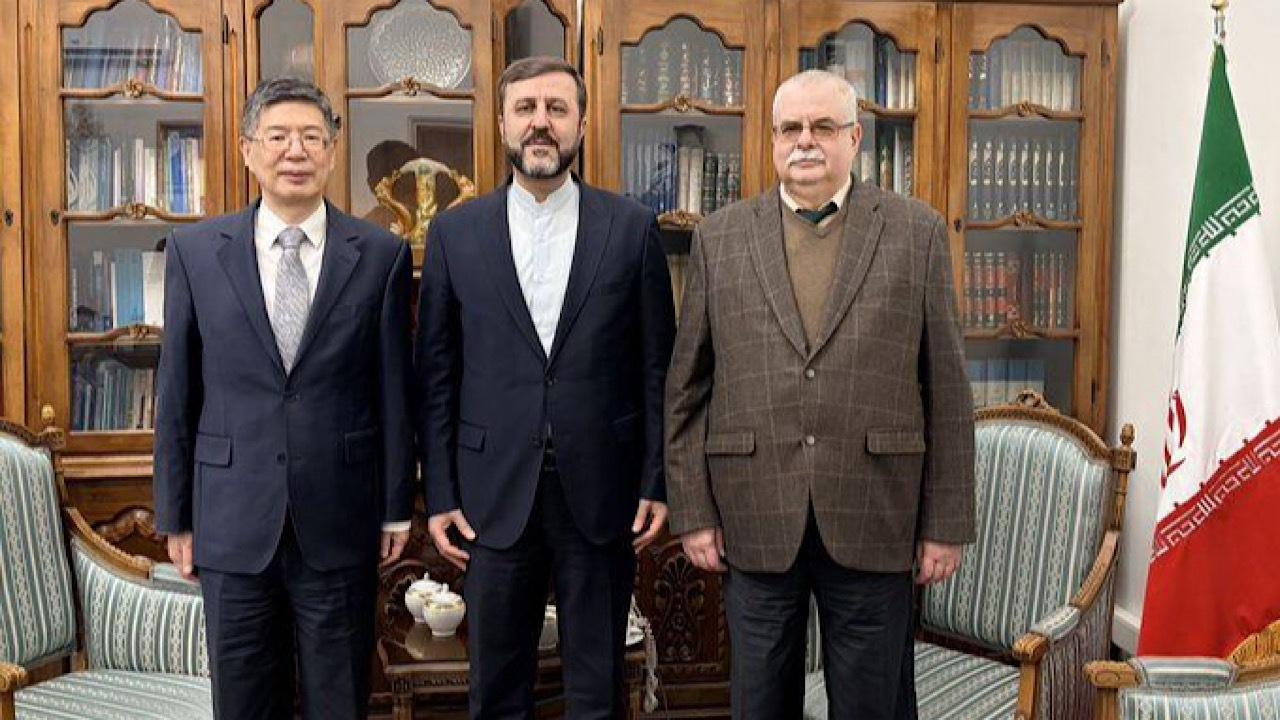 رایزنی غریب‌آبادی با سفرای روسیه و چین