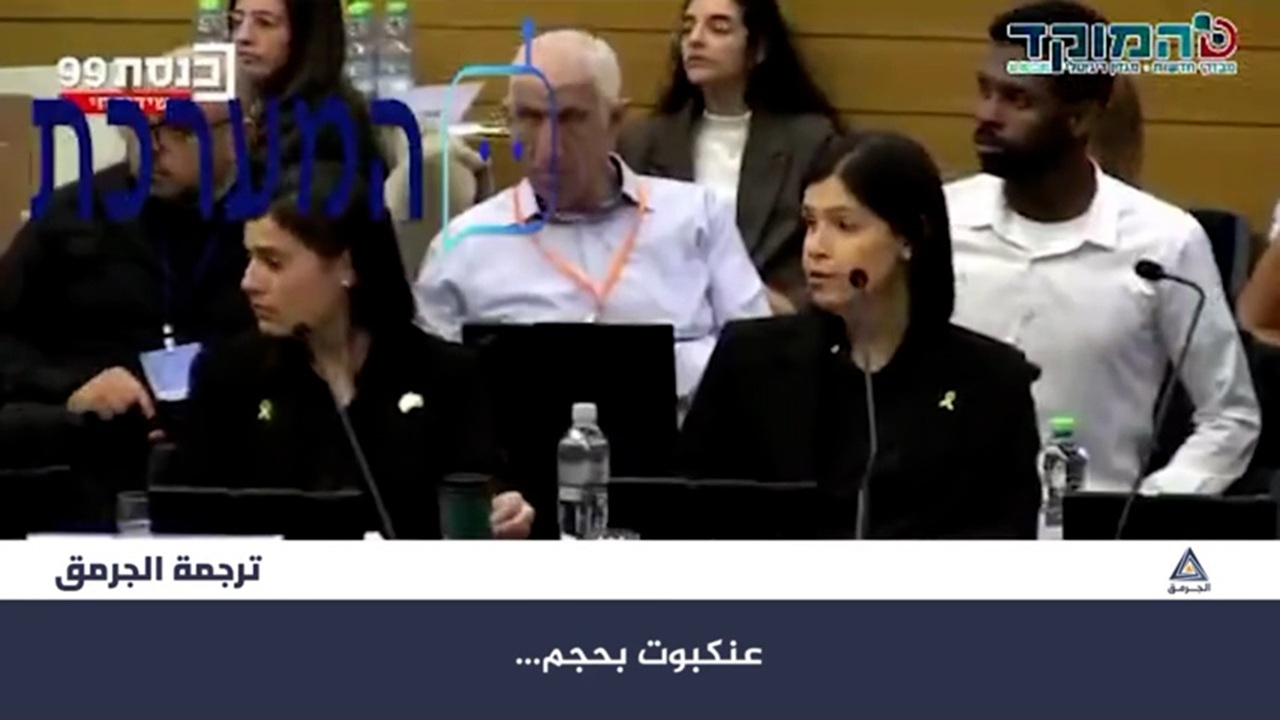 یک عنکبوت جلسه کنست رژیم صهیونیستی را مختل کرد + فیلم