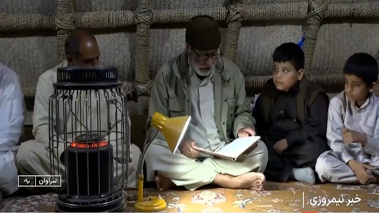 دورهمی طولانی‌ترین شب سال در سراوان + فیلم