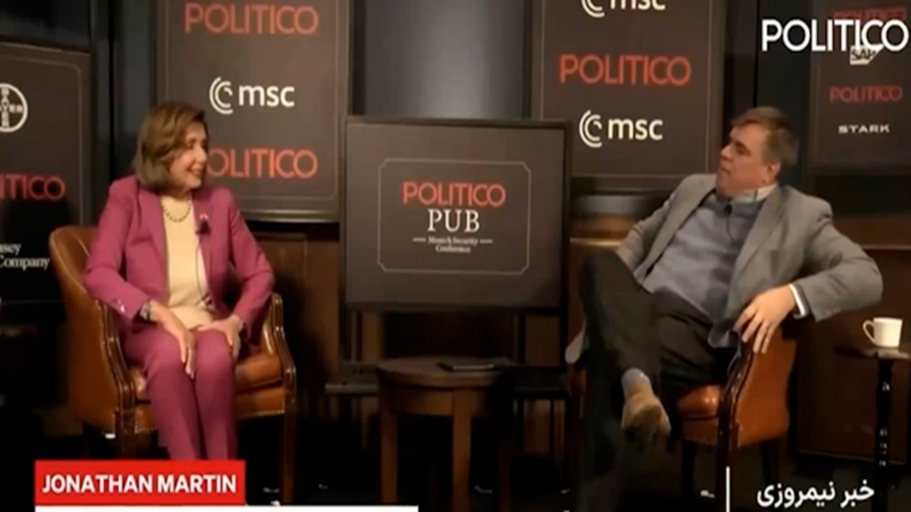 نانسی پلوسی: باید اقتصاد ایران را فلج کنیم + فیلم