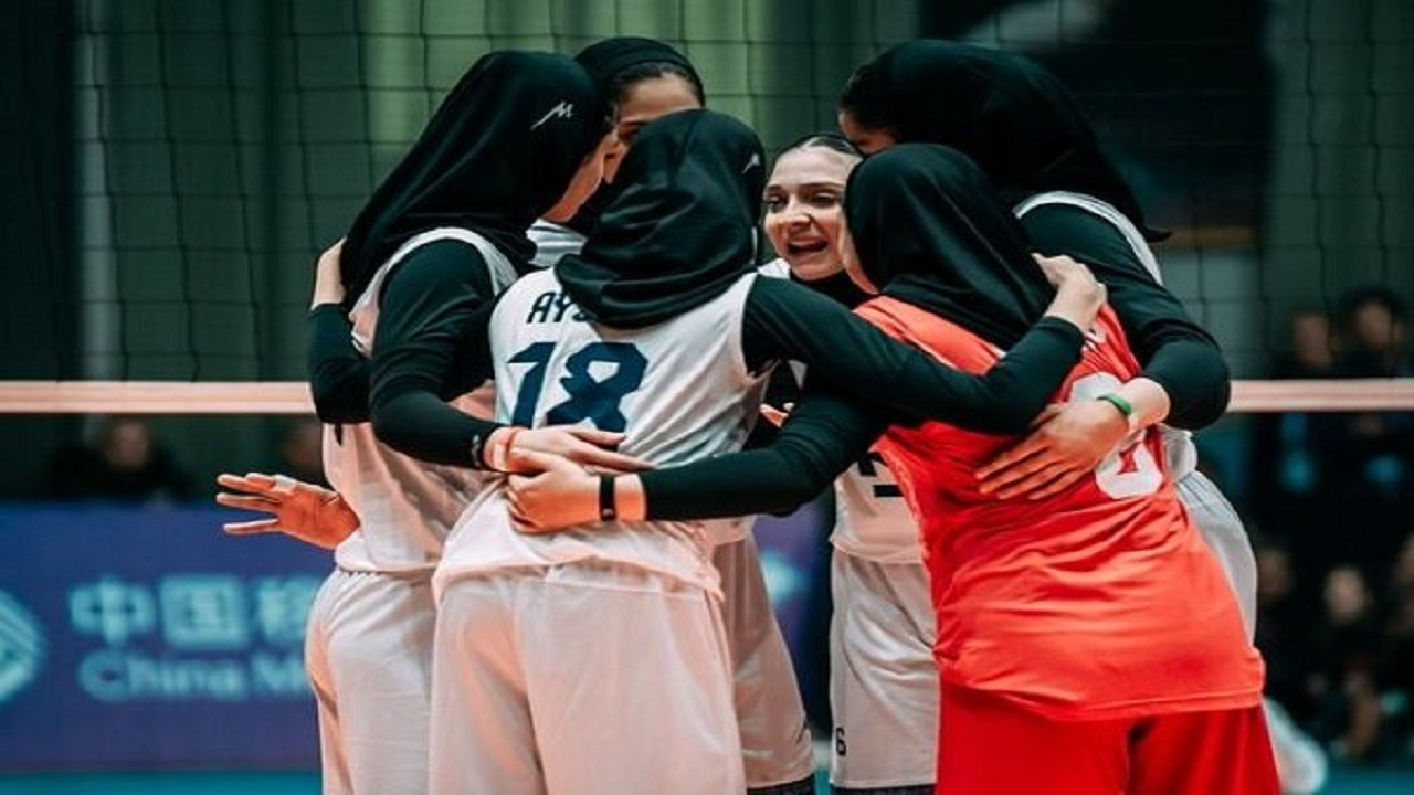 برتری تیم والیبال دختران دانشآموز ایران برابر بلغارستان