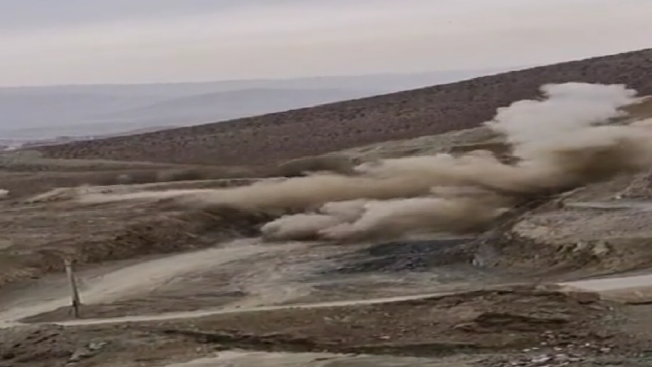 صدای انفجار در پردیس مربوط به راهسازی است