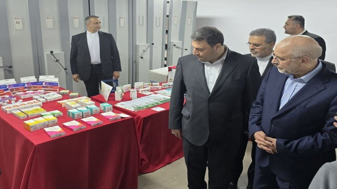 بازدید قالیباف از مرکز علم و فناوری ایران در کاراکاس